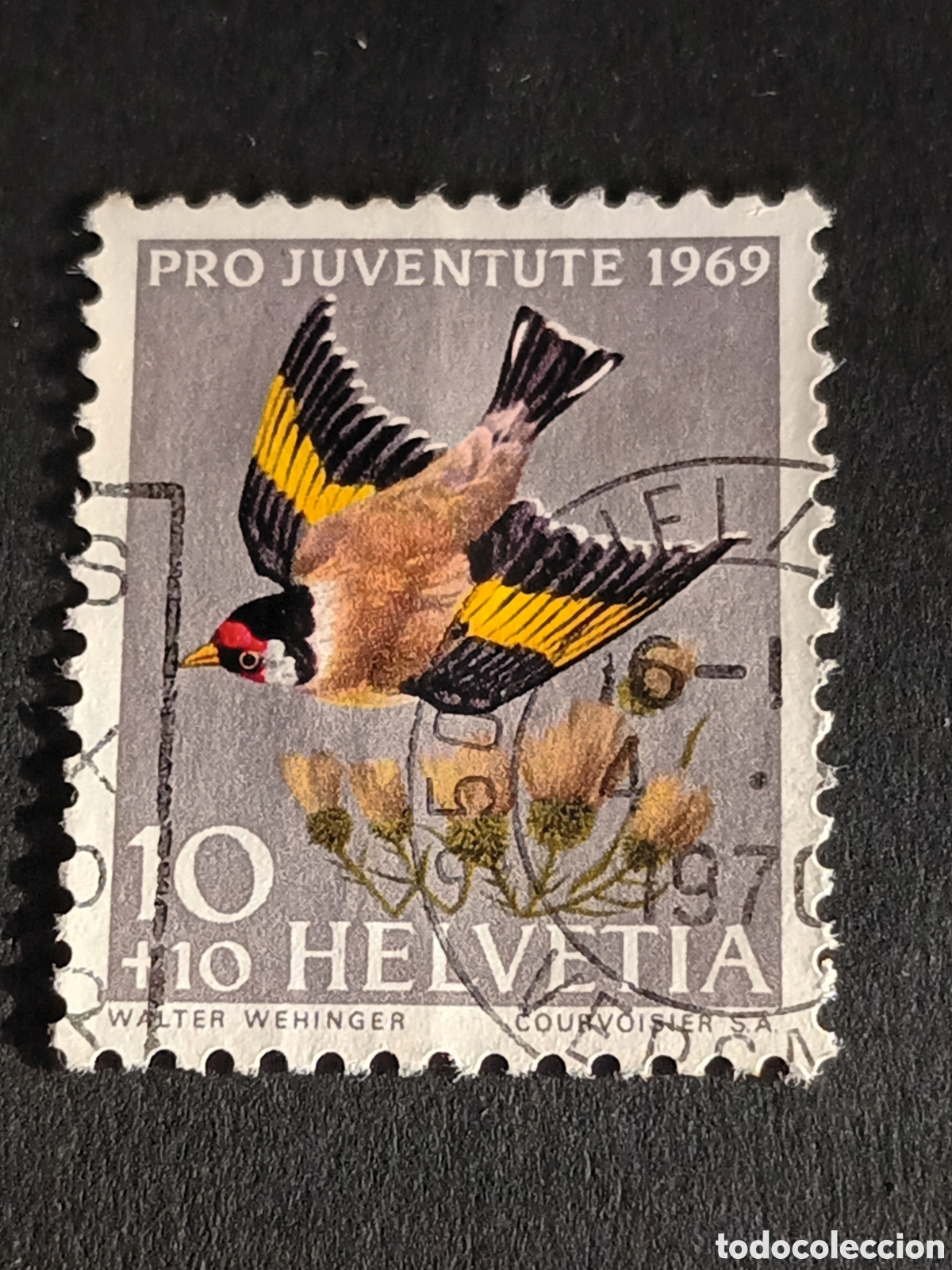 Sellos: SUIZA. 1969. USADO. - Foto 1