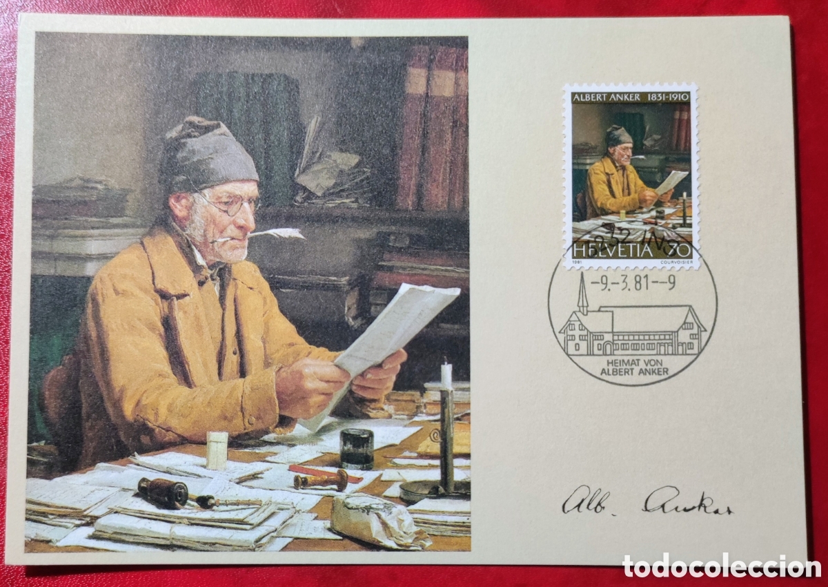 Sellos: Suiza. 1981. El secretario comunal - Foto 1