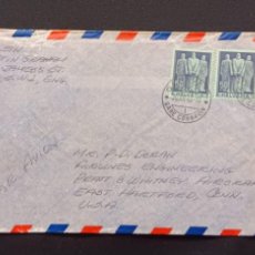 Sellos: DM)1941, SWITZERLAND, LETTER CIRCULATED TO U.S.A, AIR MAIL, WITH HISTORICAL SERIES STAMPS, OATH OF T