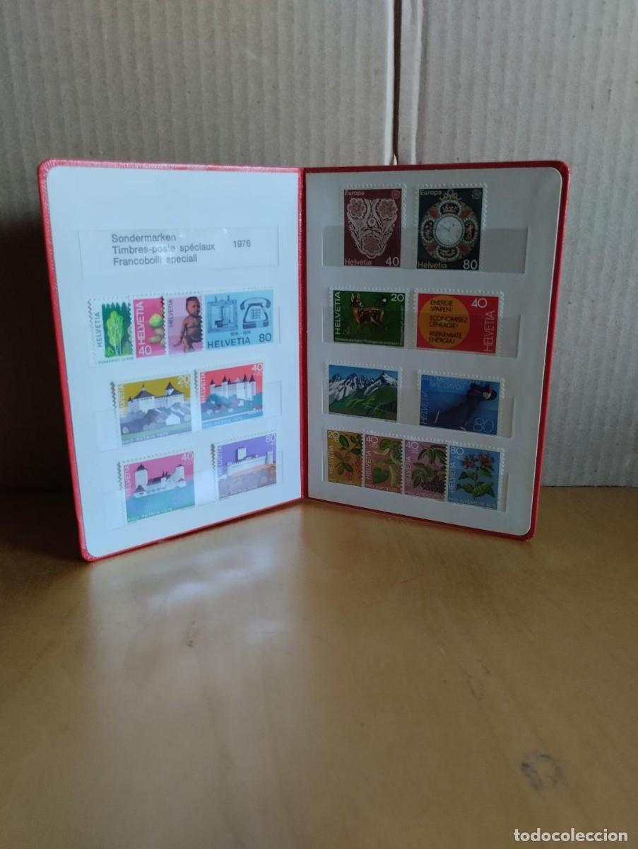 Sellos: SUIZA --- CARPETA 1976 - Foto 2