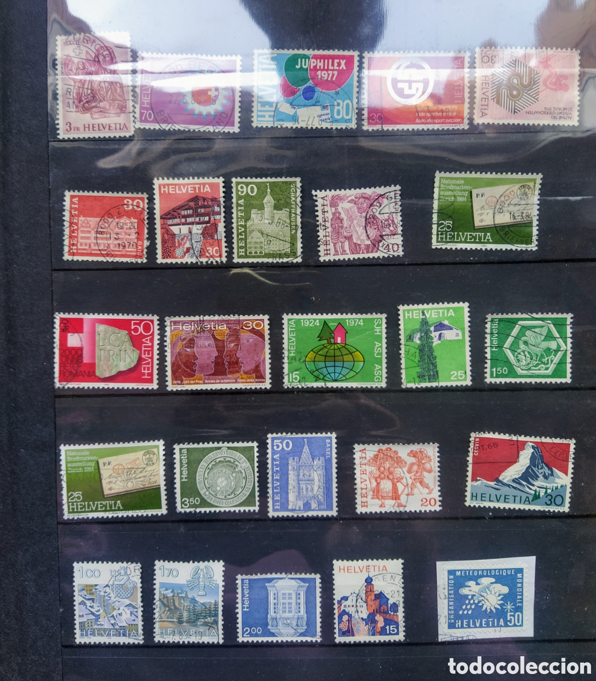 Sellos: Lote 20 sellos Suiza - Foto 1