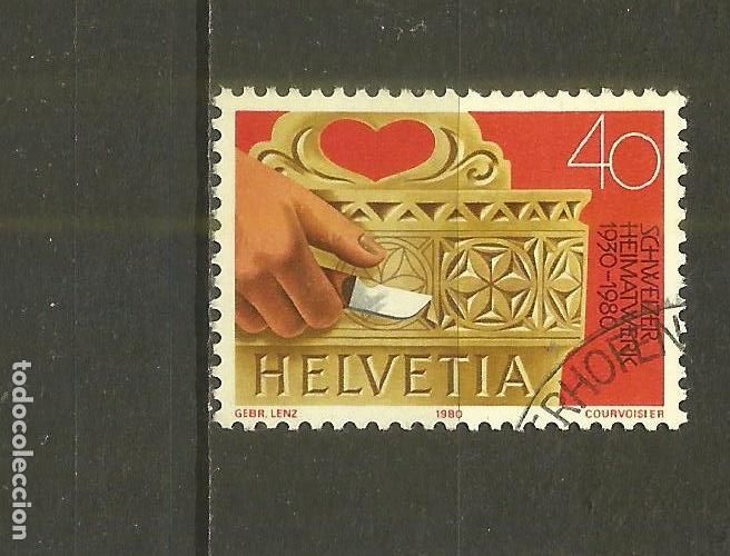 Sellos: SUIZA YVERT NUM. 1101 USADO - Foto 1