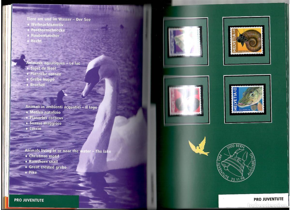 Sellos: LIBRO SELLOS SUIZA A&Ntilde;O COMPLETO 1998 - Foto 4