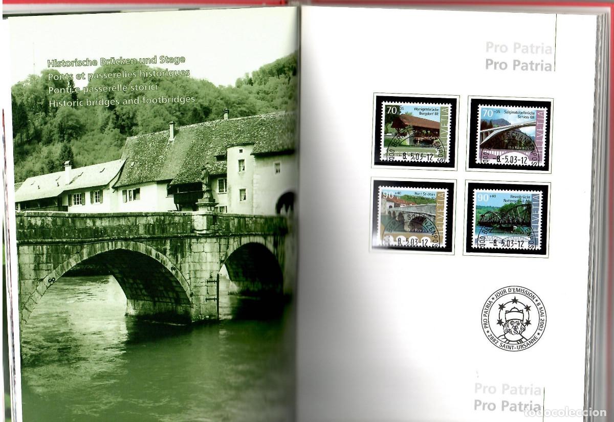 Sellos: LIBRO SELLOS SUIZA A&Ntilde;O COMPLETO 2003 - Foto 4