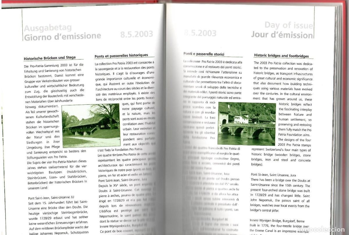 Sellos: LIBRO SELLOS SUIZA A&Ntilde;O COMPLETO 2003 - Foto 5