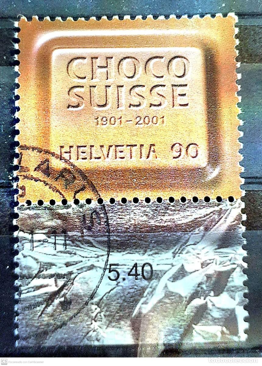 Sellos: SUIZA n&ordm; 1684&ordm; Centenario del &rdquo;Choco Suisse&rdquo; - Foto 1