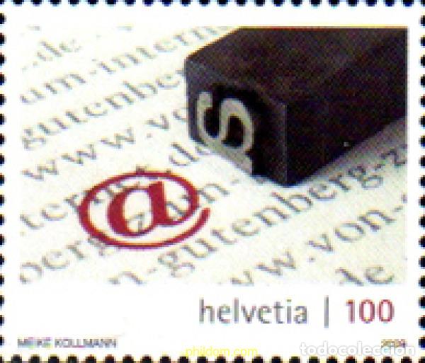Sellos: 231507 MNH SUIZA 2009 DE GOTENBERG A INTERNET - Foto 1