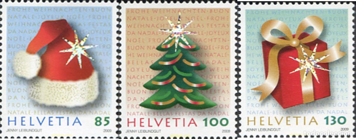 Sellos: 240357 MNH SUIZA 2009 NAVIDAD - Foto 1