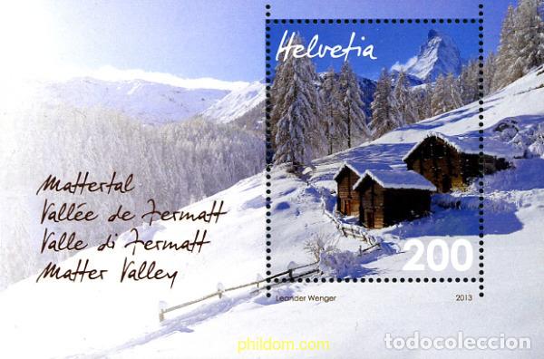 Sellos: 313764 MNH SUIZA 2013 VALLE DE ZERMAT - Foto 1