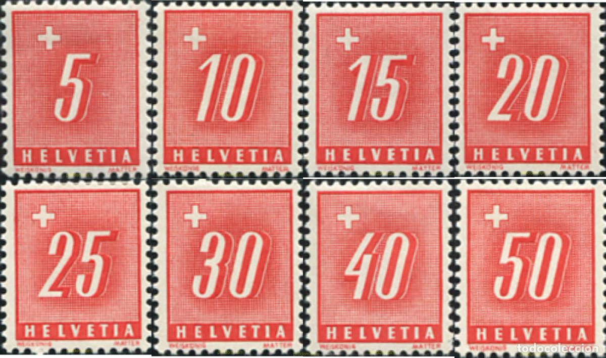 Sellos: 736130 HINGED SUIZA 1938 CIFRA - Foto 1