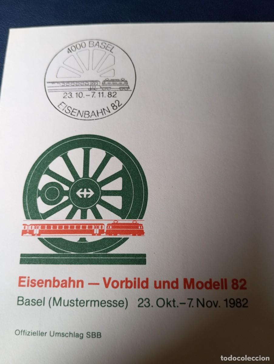 Sellos: SUIZA 1982, SPD FERROCARRILES - Foto 3