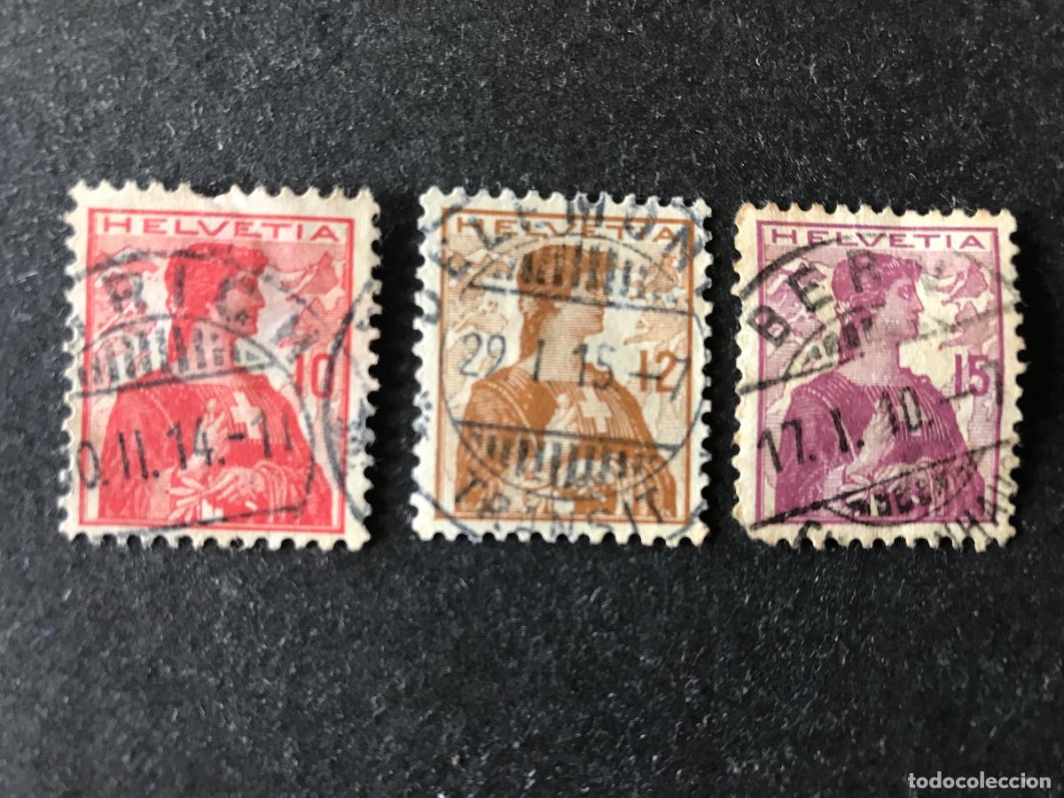 Sellos: Suiza 1909 serie completa - Foto 1