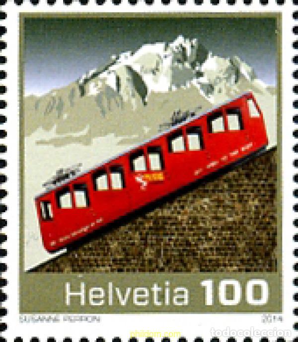 Sellos: 320751 MNH SUIZA 2014 FUNICULAR - Foto 1