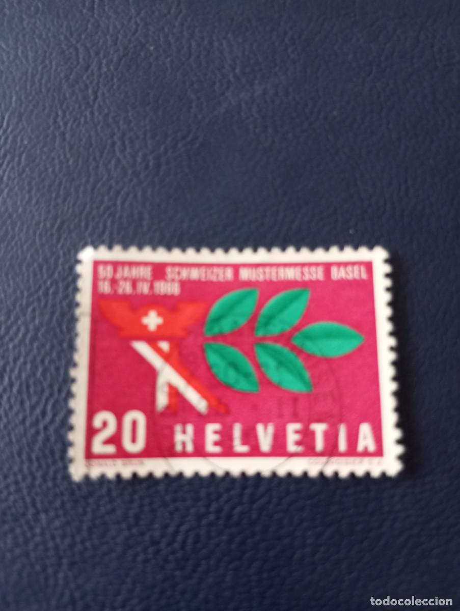 Sellos: SUIZA , 1966, FERIA DE BASILEA - Foto 1