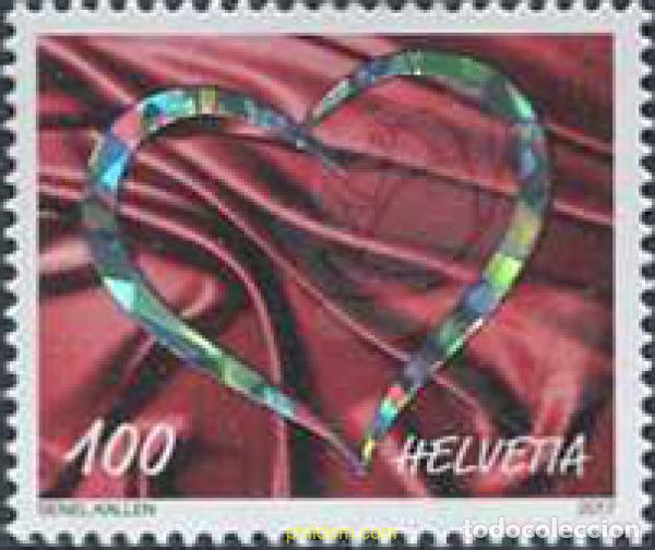 Sellos: 586680 MNH SUIZA 2017 CORAZON - Foto 1