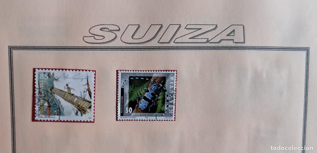 Sellos: lote de 2 sellos de Suiza. - Foto 1