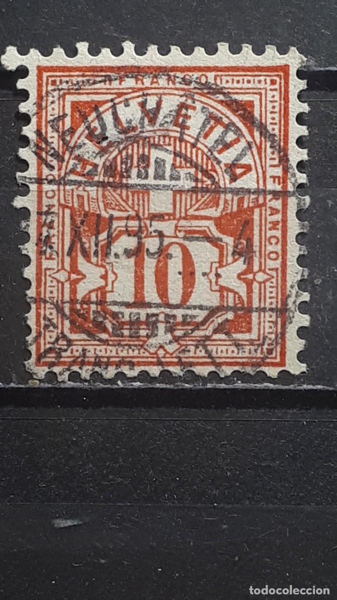 Sellos: SUIZA. A&Ntilde;O 1882. &deg;. YVERT 67 - Foto 1