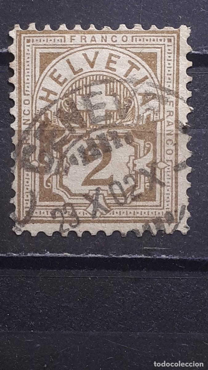 Sellos: SUIZA. A&Ntilde;O 1882. &deg;. YVERT 63 - Foto 1