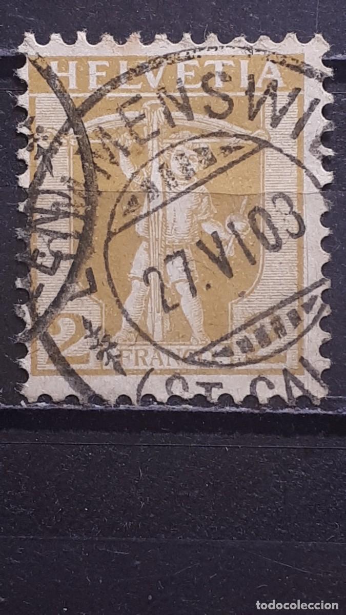 Sellos: SUIZA. A&Ntilde;O 1907. &deg;. YVERT 113 - Foto 1