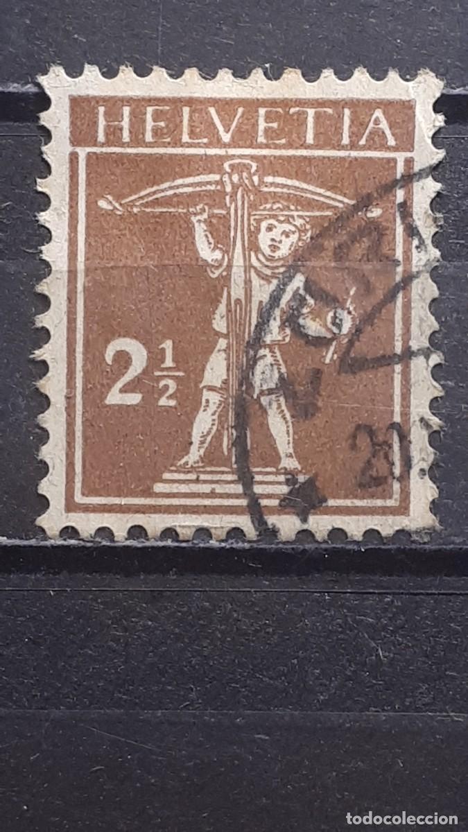 Sellos: SUIZA. A&Ntilde;O 1917. &deg;. YVERT 157 - Foto 1