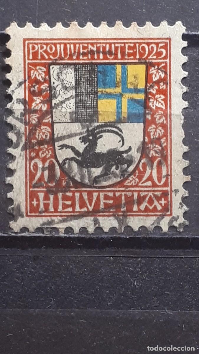 Sellos: SUIZA. A&Ntilde;O 1925. &deg;. YVERT 220 - Foto 1