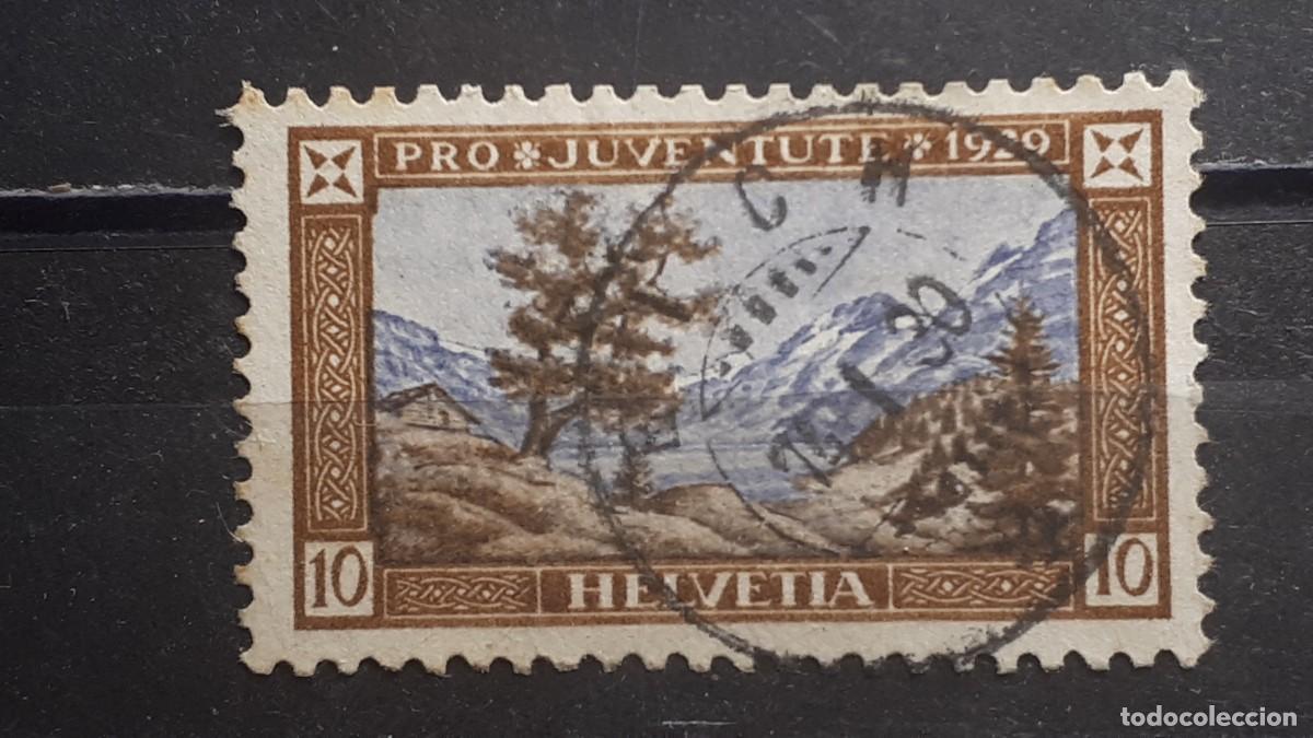Sellos: SUIZA. A&Ntilde;O 1929. &deg;. YVERT 236 - Foto 1