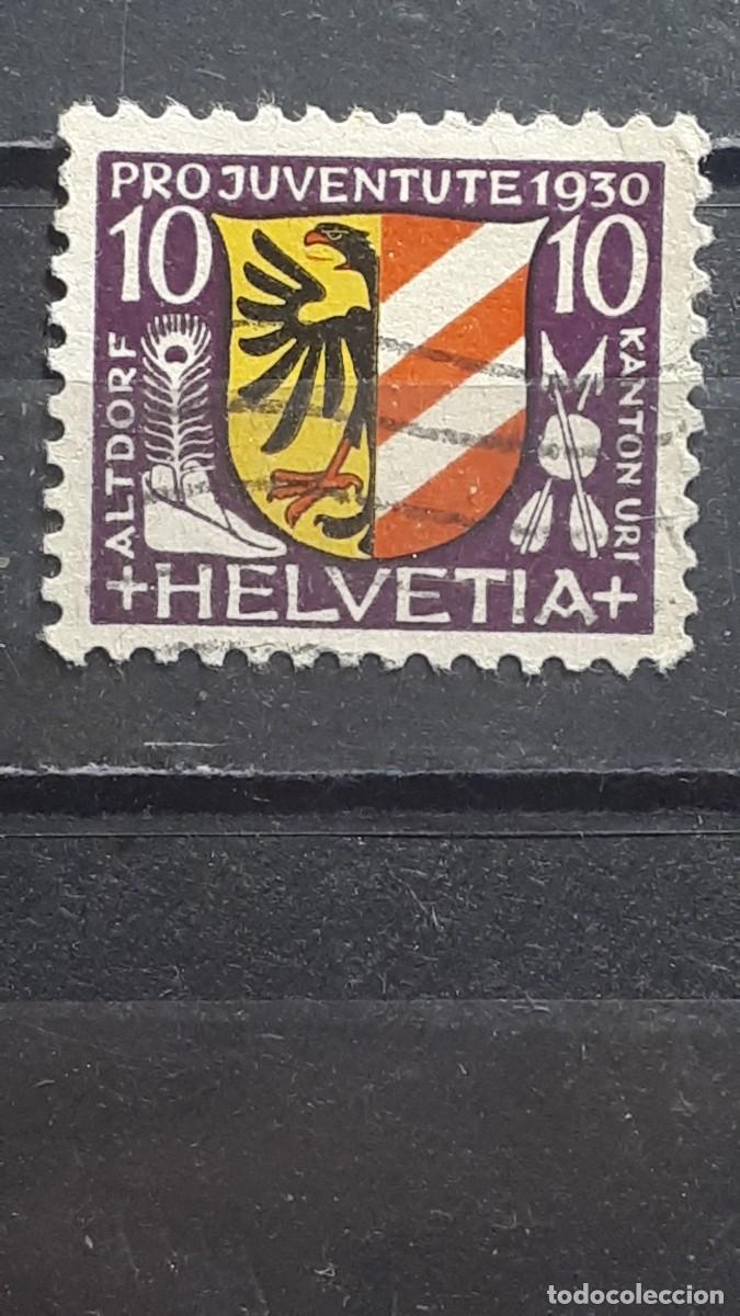 Sellos: SUIZA. A&Ntilde;O 1930. &deg;. YVERT 247 - Foto 1