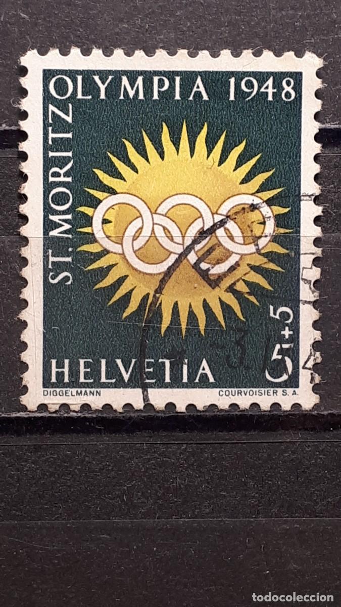 Sellos: SUIZA. A&Ntilde;O 1948.&deg;. YVERT 449 - Foto 1