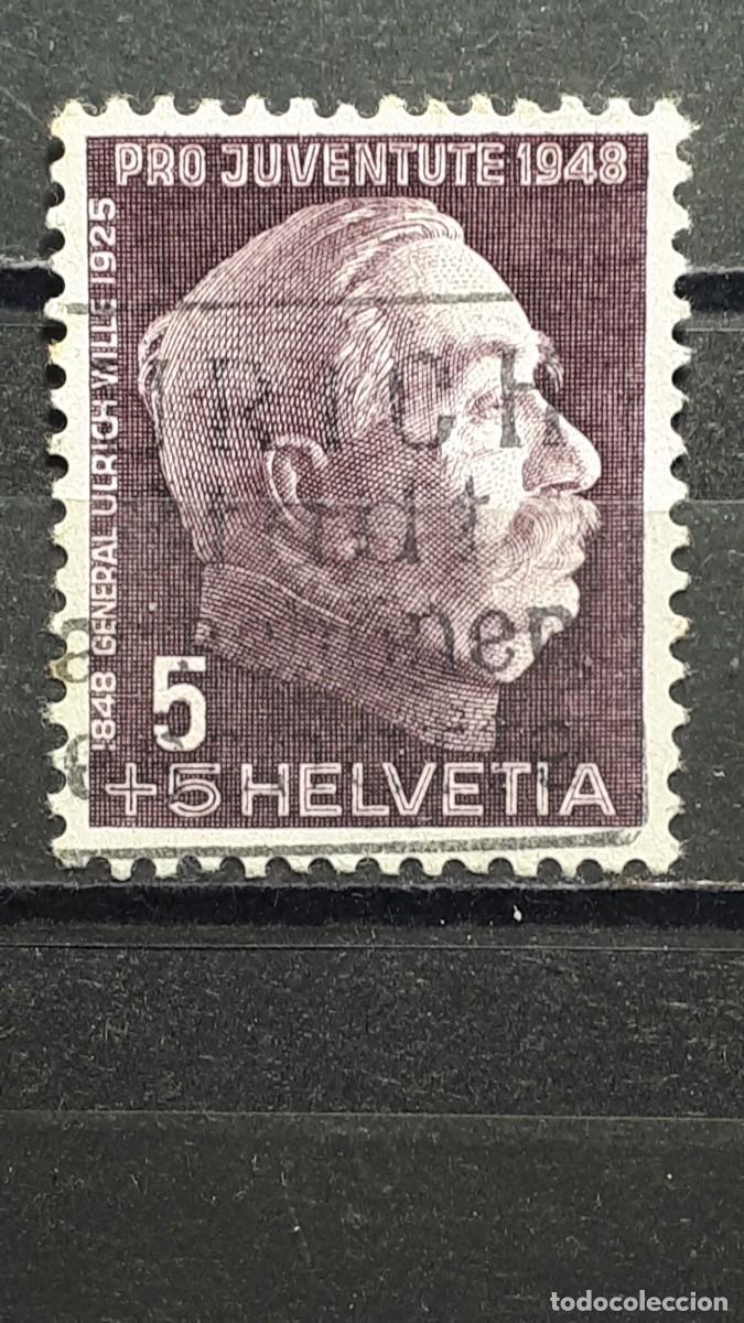 Sellos: SUIZA. A&Ntilde;O 1948.&deg;. YVERT 467 - Foto 1