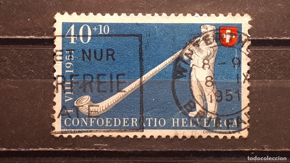 Sellos: SUIZA. A&Ntilde;O 1951. &deg;. YVERT 511. - Foto 1