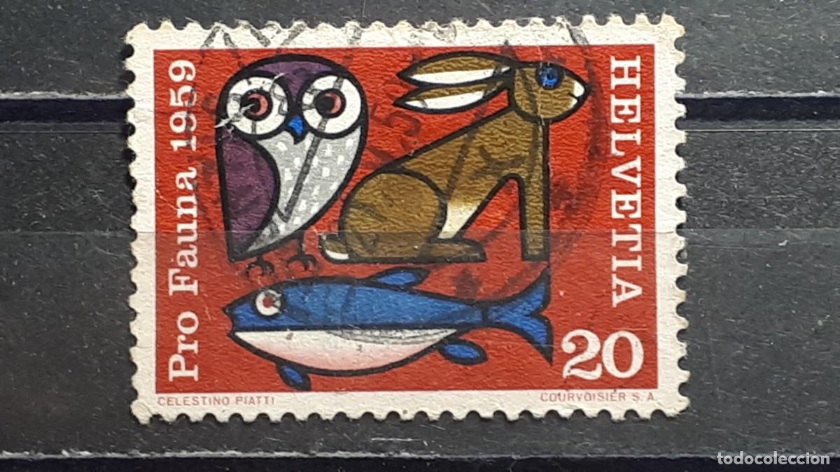 Sellos: SUIZA. A&Ntilde;O 1959. &deg;. YVERT 623 - Foto 1