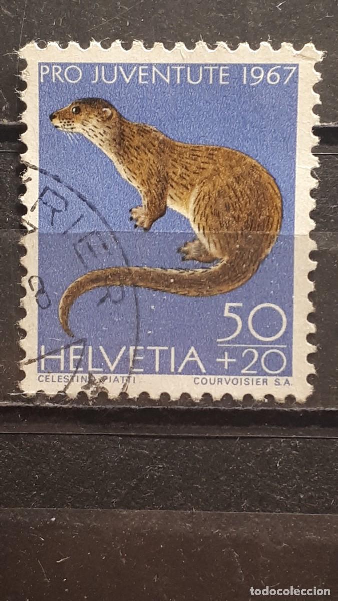 Sellos: SUIZA. &deg;. A&Ntilde;O 1967. Yvert 802 - Foto 1