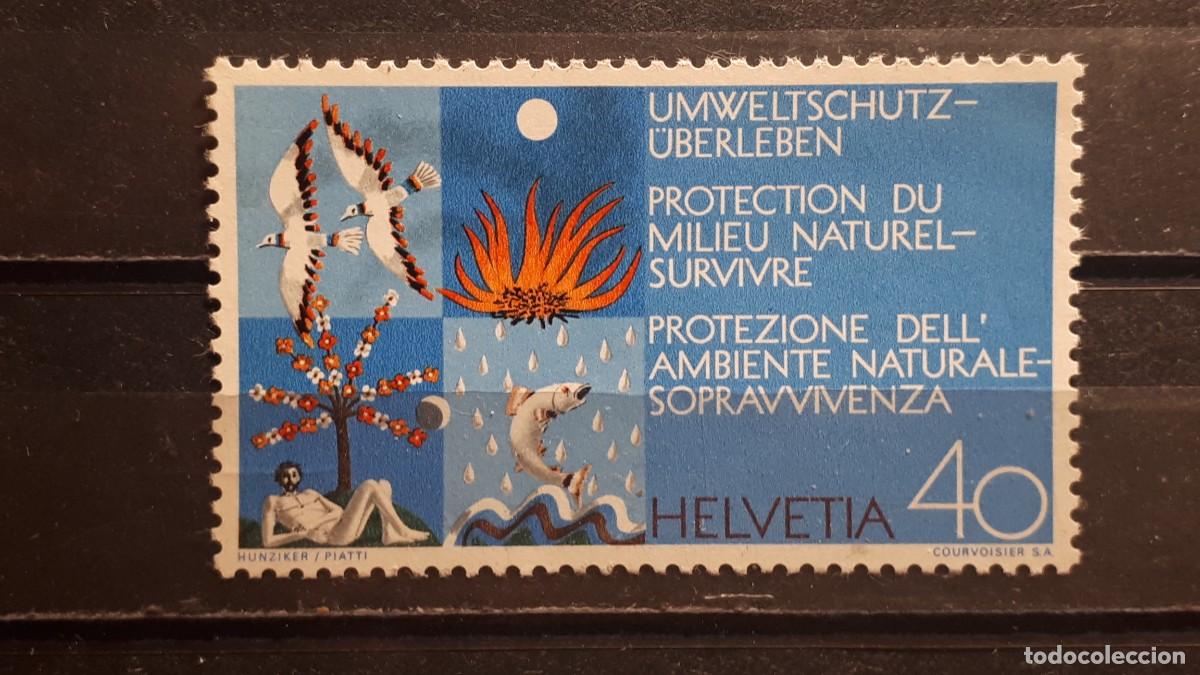 Sellos: SUIZA. A&Ntilde;O 1972. **. YVERT 908 - Foto 1