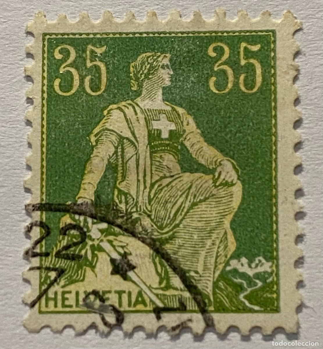 Sellos: 1908/35 &ndash; Helvetia with sword &ndash; Espadas &ndash; - Foto 1