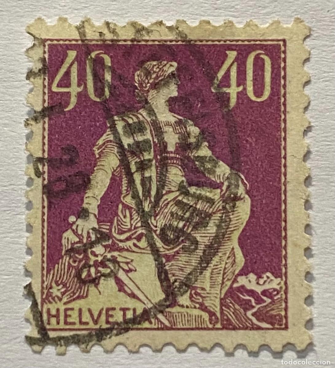 Sellos: 1908/40 &ndash; Helvetia with sword &ndash; Espadas - Foto 1