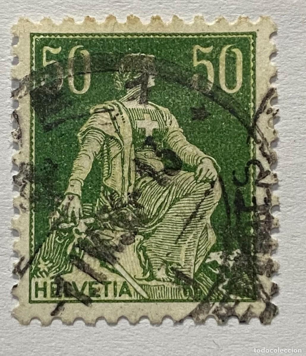 Sellos: 1908/50 &ndash; Helvetia with sword &ndash; Espadas - Foto 1