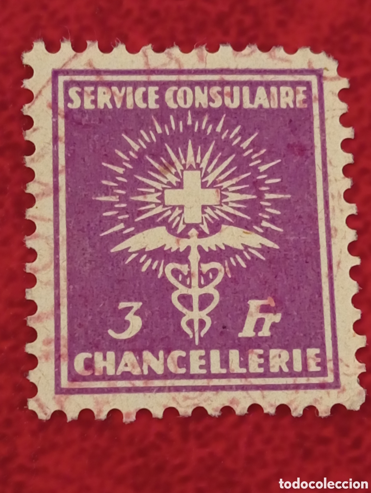 Sellos: Sello Suiza 1920 Servicio Consular - Foto 1