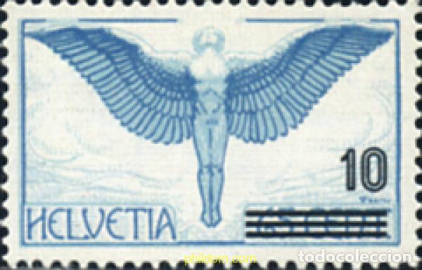 Sellos: 364792 HINGED SUIZA 1938 CORREO AEREO