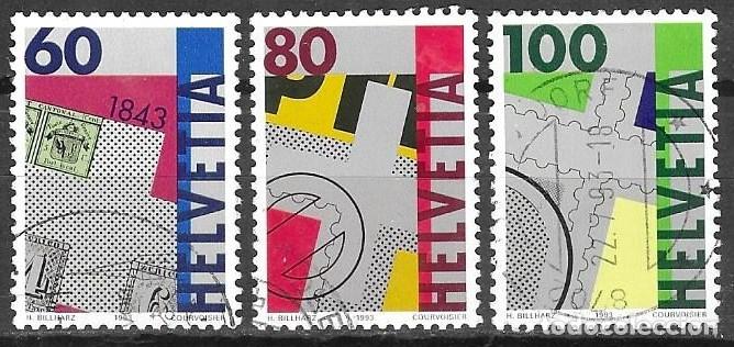 Selos: SELLOS USADOS DE SUIZA 1993, YT 1424/ 26