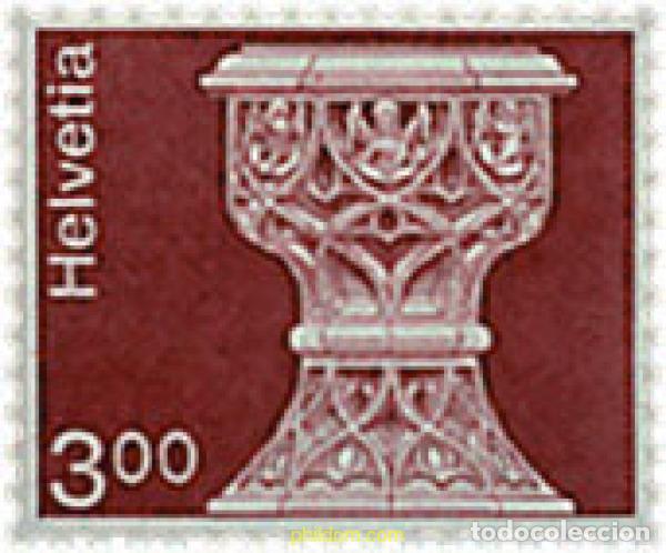 Sellos: 128521 MNH SUIZA 1979 ARQUITECTURA Y TRABAJO ARTESANAL