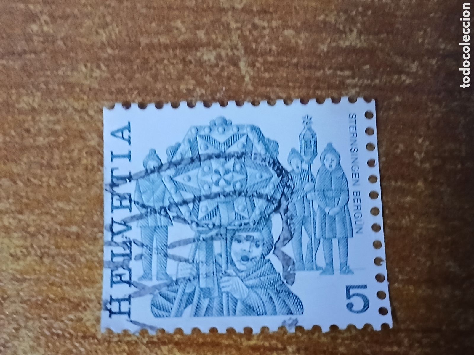 Sellos: Sello Suiza 1.977 Costumbres Populares