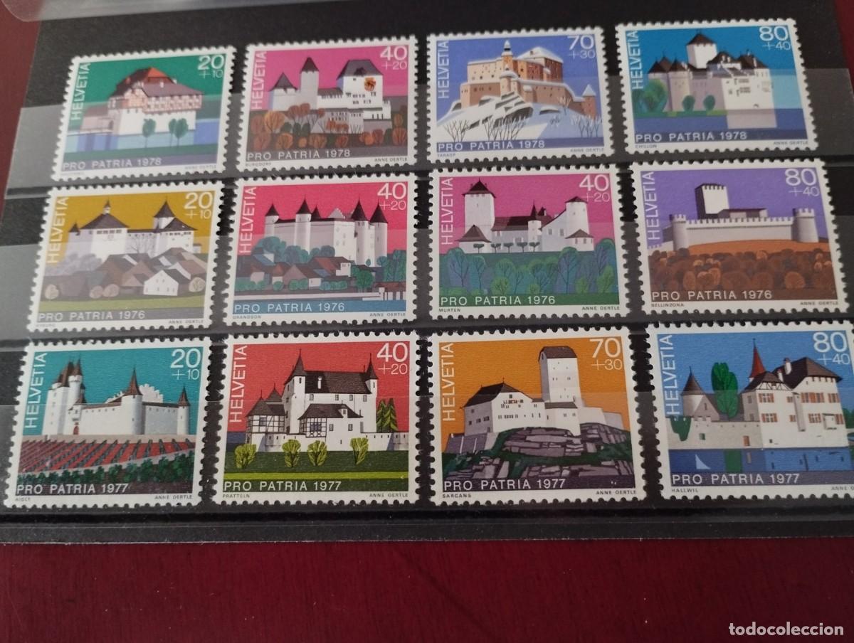 Sellos: SELLOS DE LA COLECCI&Oacute;N &rdquo;PRO PATRIA&rdquo; DE SUIZA - HELVETIA A&Ntilde;O 1976-77-NUEVOS78