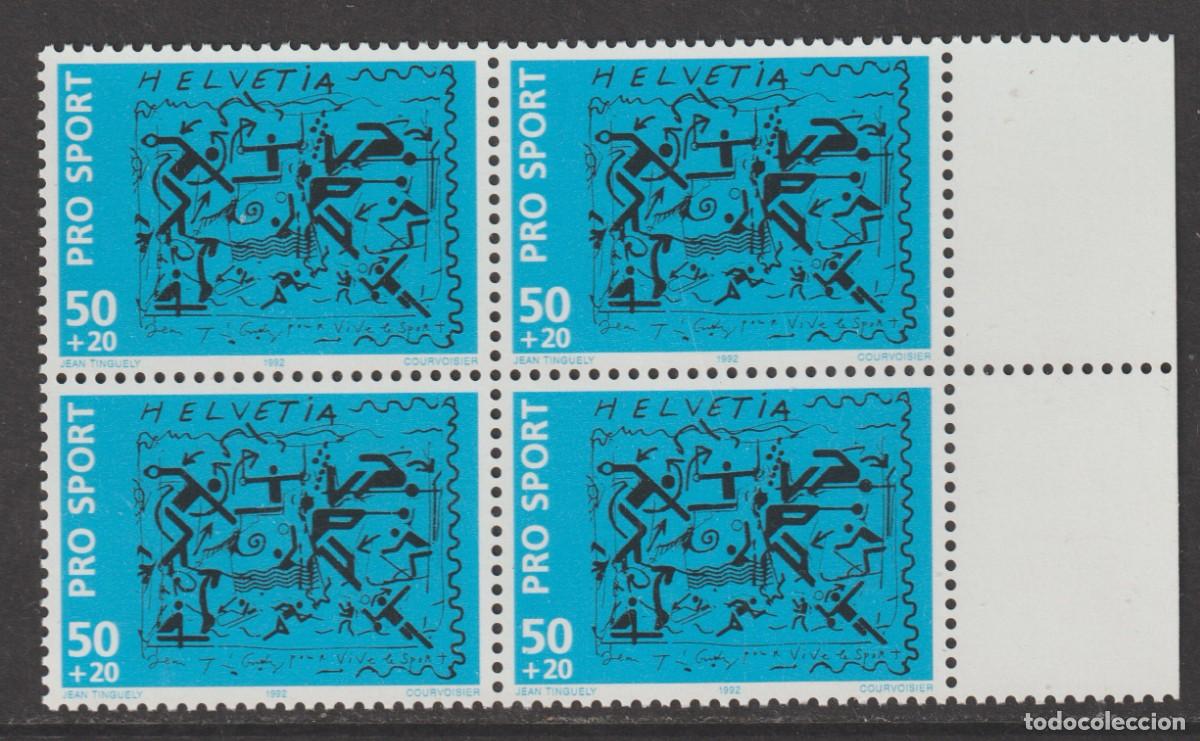 Sellos: Suisse Switzerland 1992 - Yvert 1410 b4 mnh**