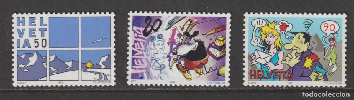Sellos: Suisse Switzerland 1992 - Yvert 1403/1405 mnh**