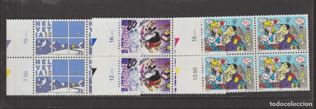 Sellos: Suisse Switzerland 1992 - Yvert 1403/1405 b4 mnh**