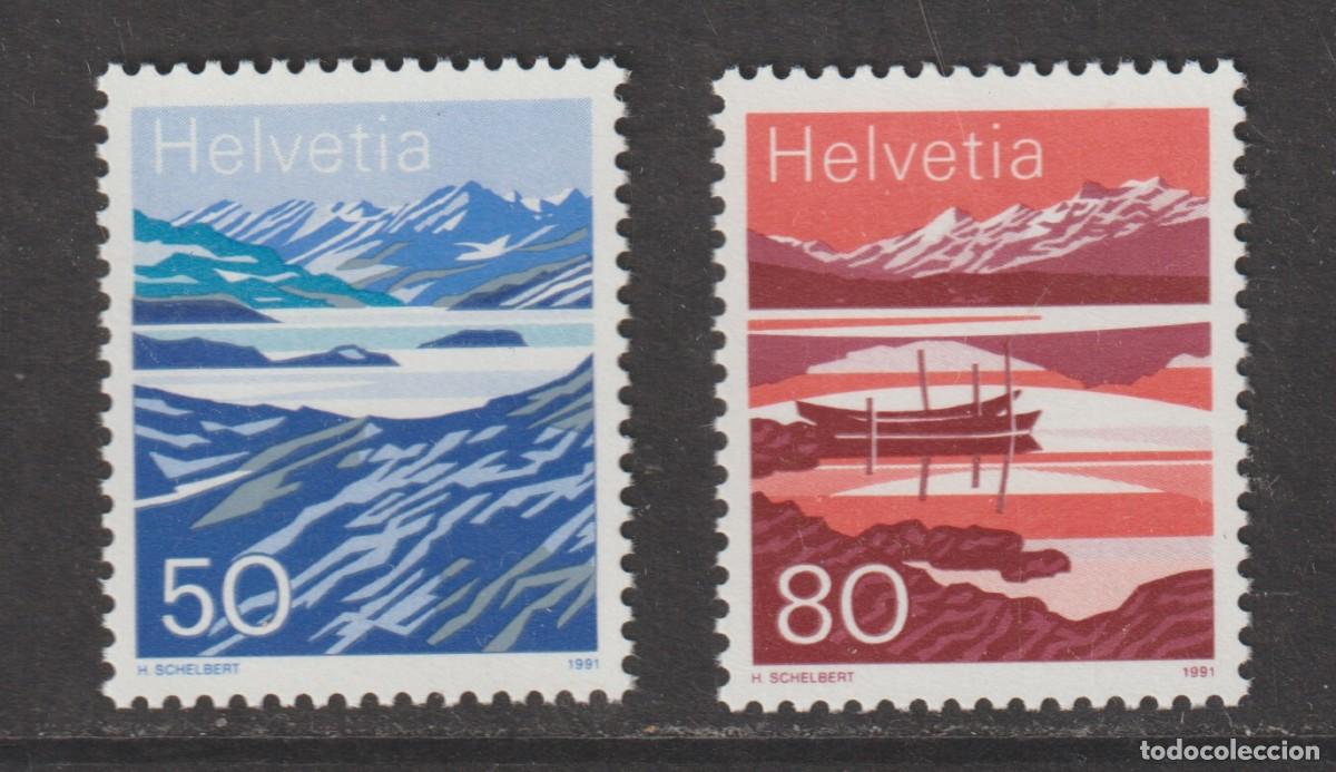 Sellos: Suisse Switzerland 1991 - Yvert 1387/1388 MNH**