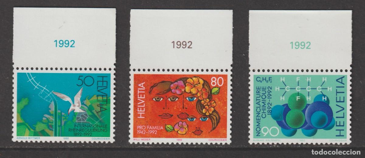 Sellos: Suisse Switzerland 1992 - Yvert 1395/1397 mnh**