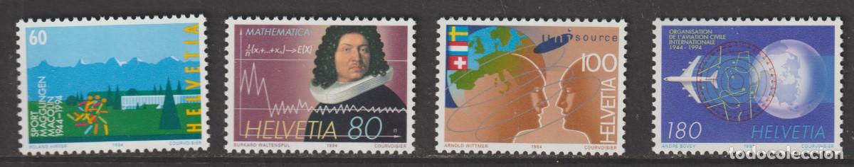 Sellos: Suisse Switzerland 1994 - Yvert 1445/1448 mnh**