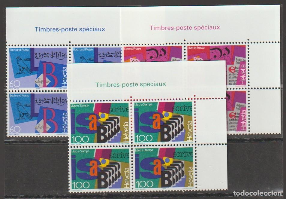 Sellos: Suisse Switzerland 1994 - Yvert 1449/1451 b4 mnh**