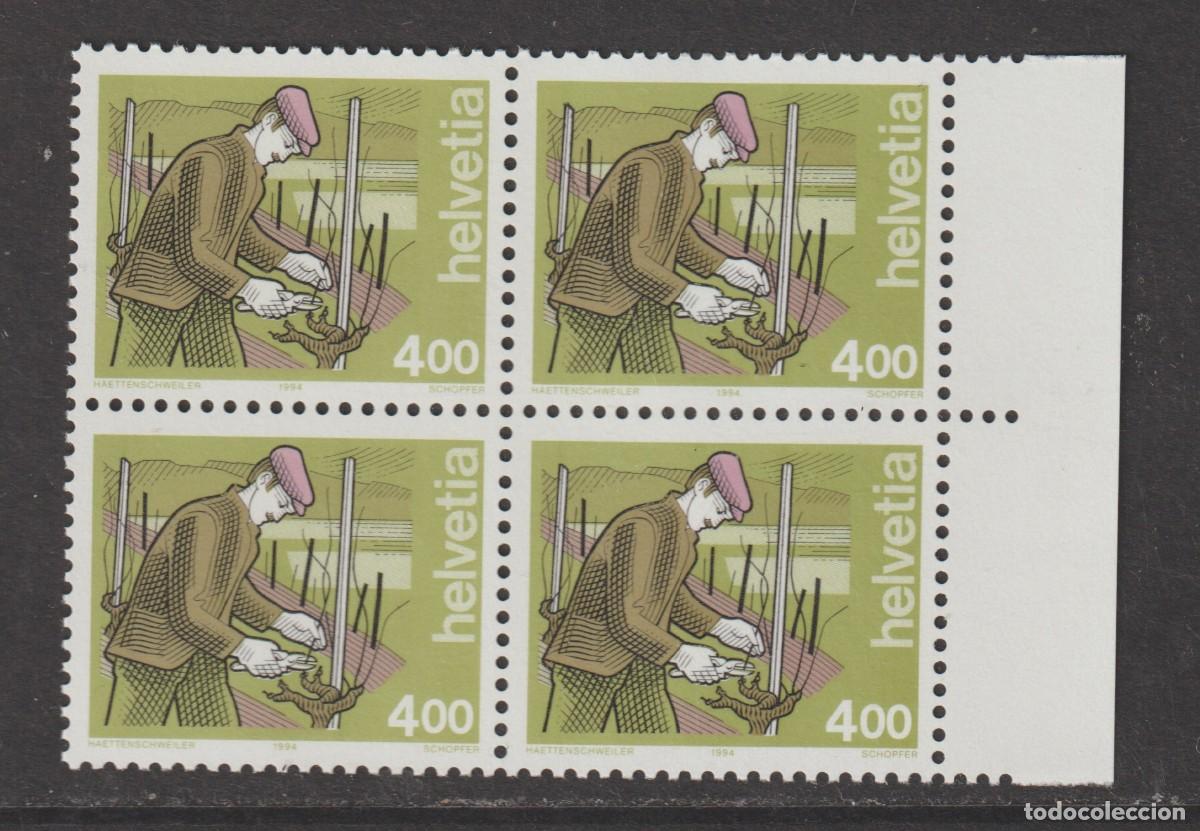 Sellos: Suisse Switzerland 1994 - Yvert 1444 b4 mnh**